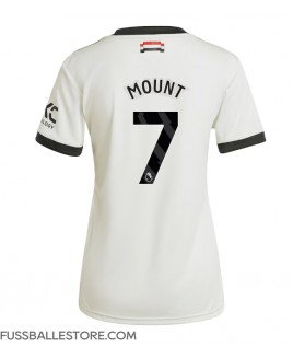 Günstige Manchester United Mason Mount #7 3rd trikot Damen 2024-25 Kurzarm